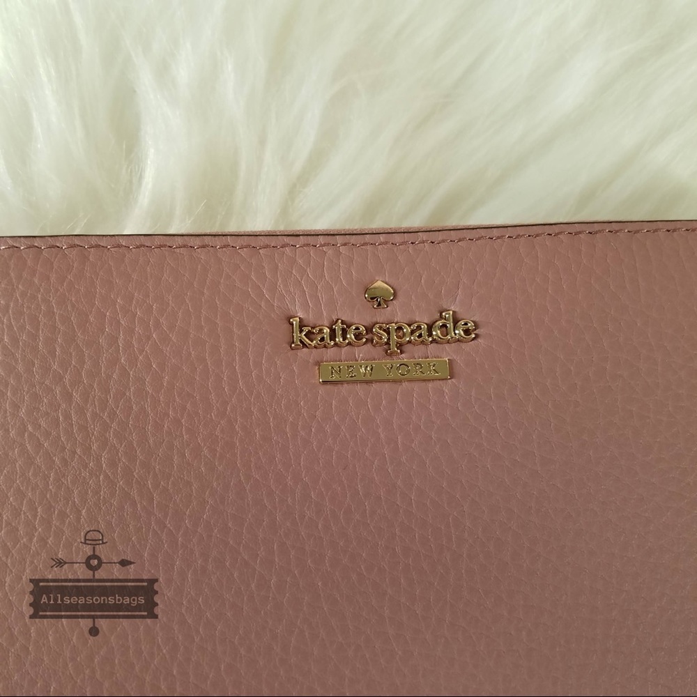 Kate spade dusty peony Jackson street Lacey wallet - Picture 4 of 8